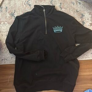 Zeta Tau Alpha 1/4 Zip sweatshirt